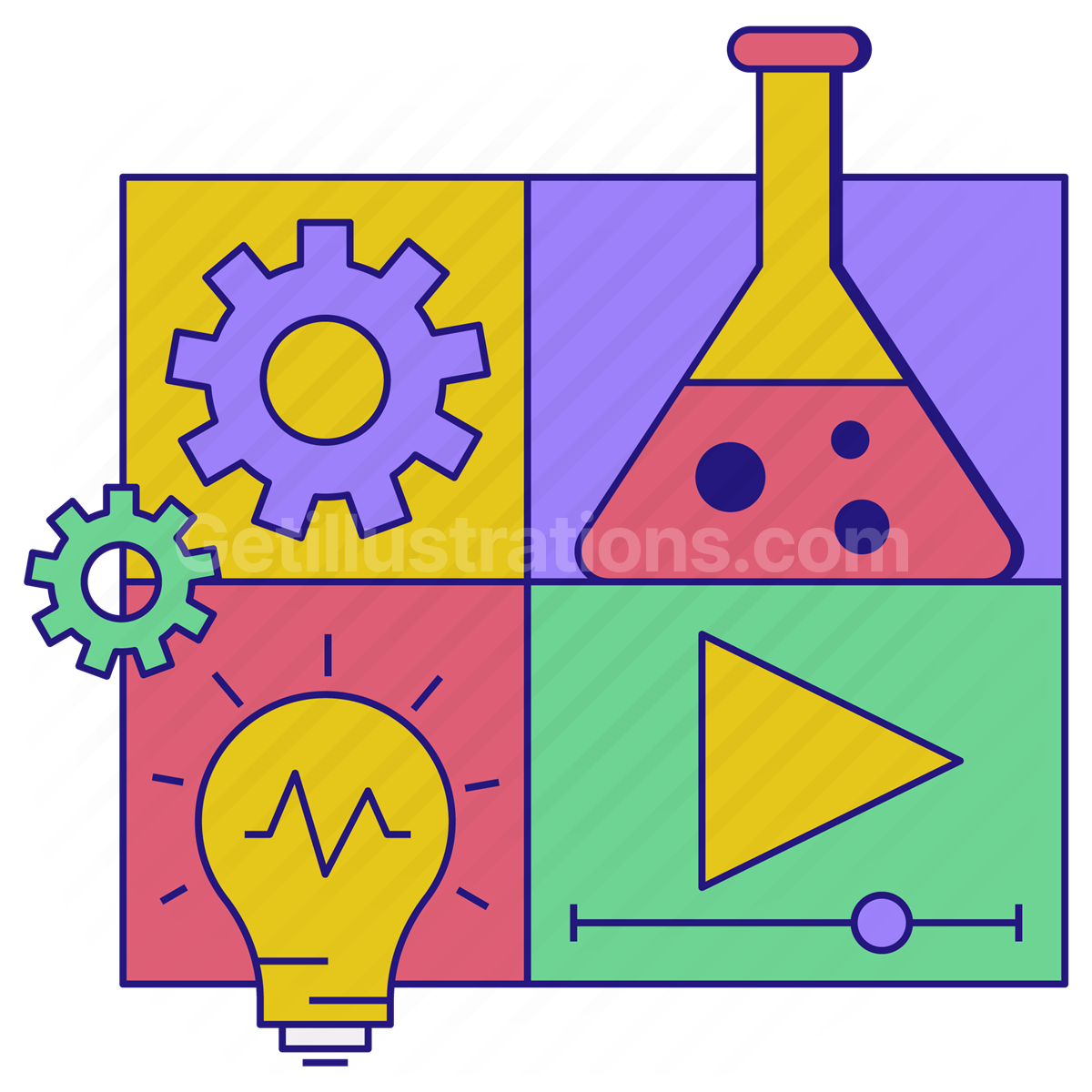 Tech and Innovation illustration
